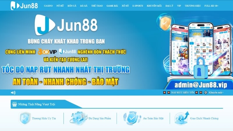 Giới thiệu tổng quan về nhà cái Jun88